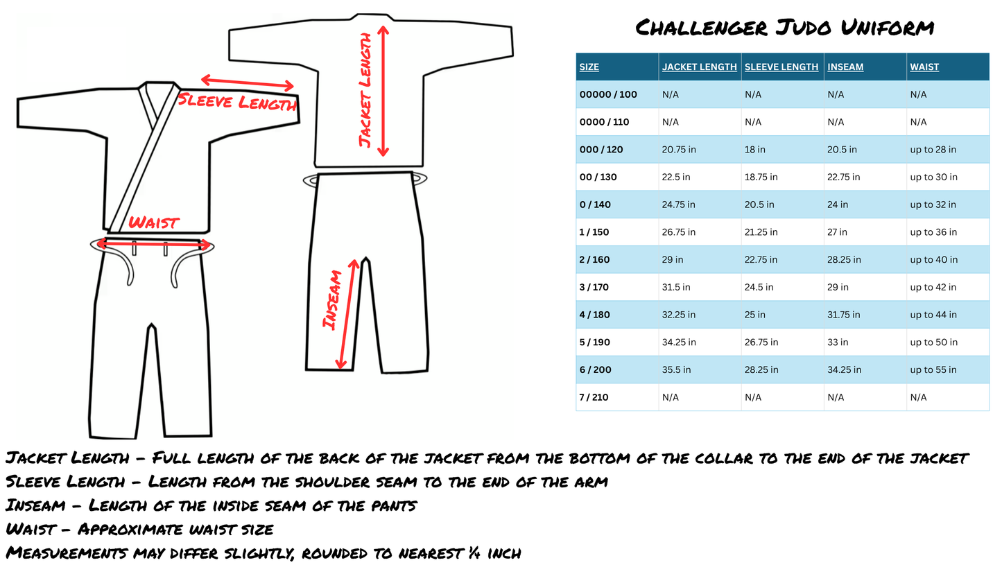 CHALLENGER Judo Uniform