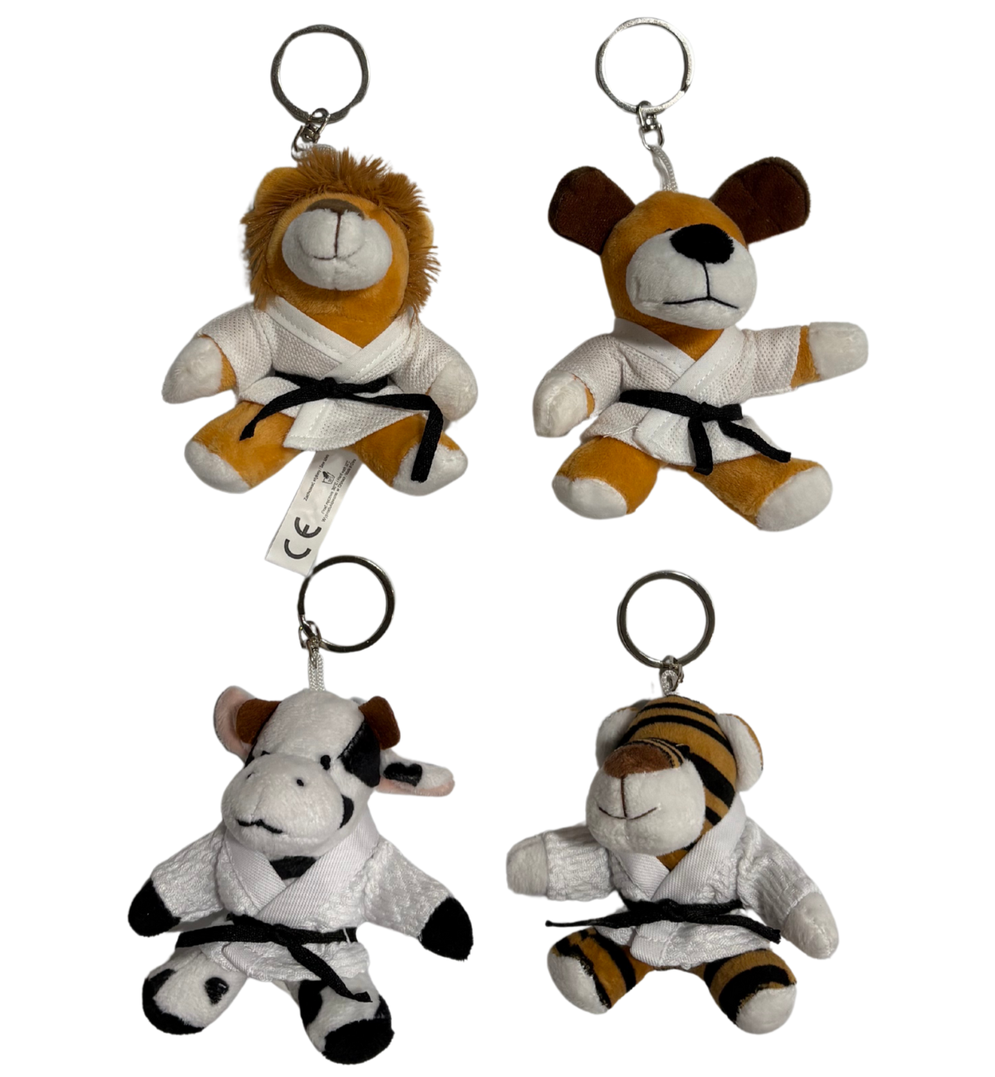 Stuffed Mini Animals with Key Chain