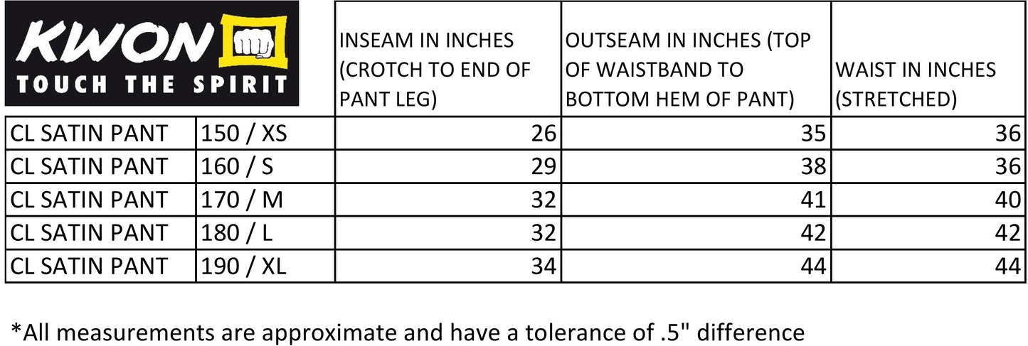 *CLUBLINE Black Satin Pants with Stripe