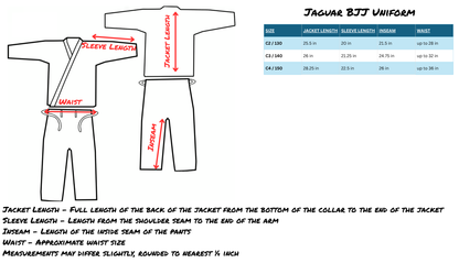 Jaguar Junior Brazilian Jiu Jitsu Uniform