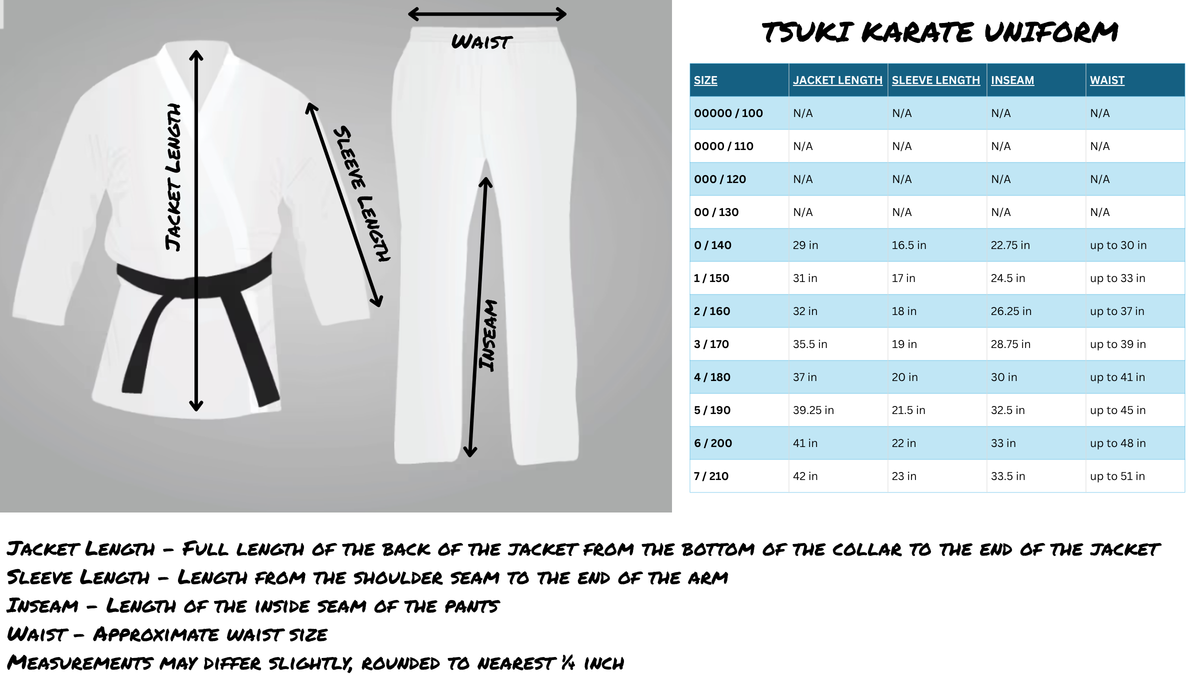 TSUKI Karate Reversible Uniform