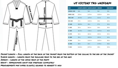 US VICTORY TKD Uniform